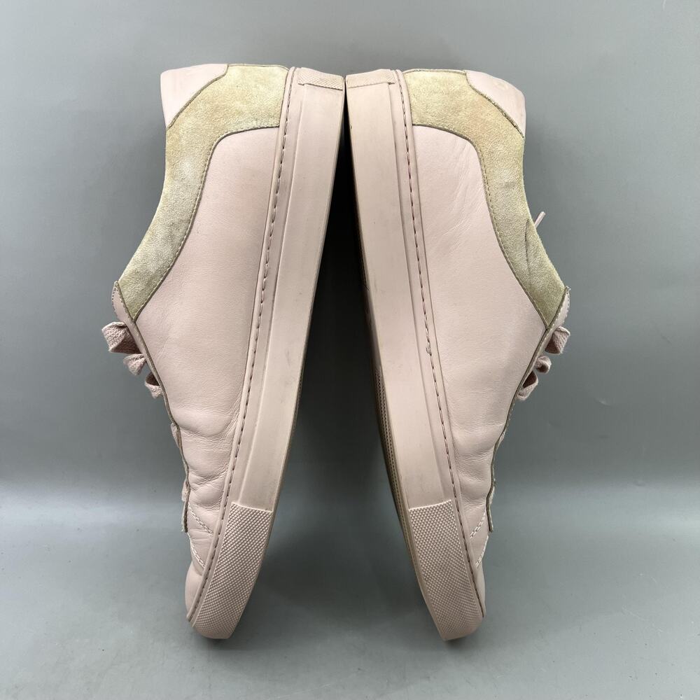 Koio Capri Casual Lace Up Shoes Men Size 10 Pink Comfort Made Italy Sneakers - Picture 6 of 9
